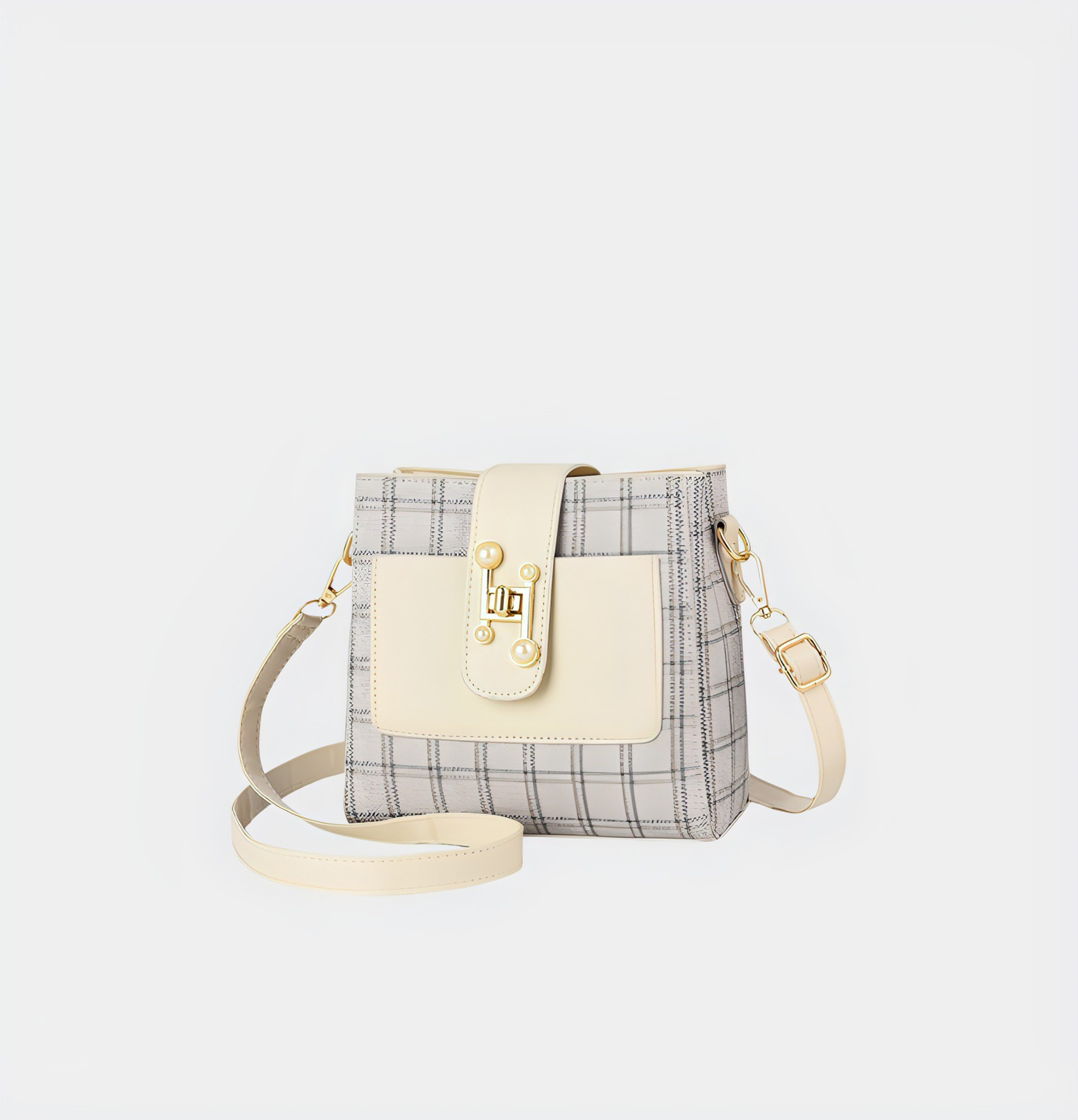 One-shoulder Crossbody Leisure Bucket Bag