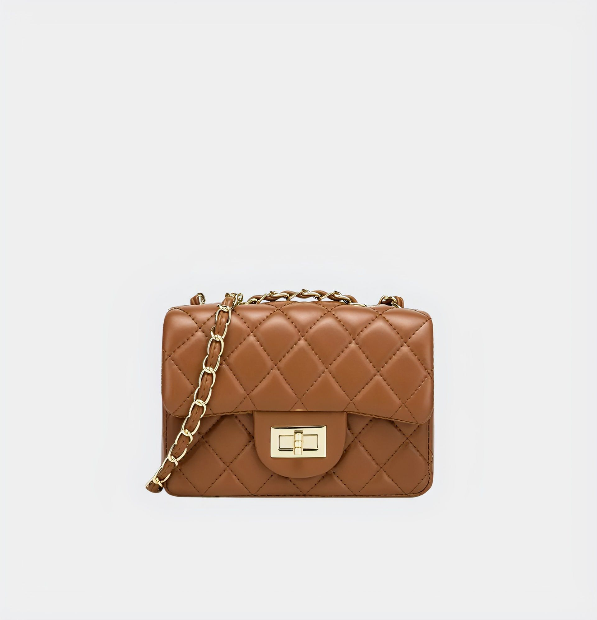 Quilted Chain Shoulder Bag