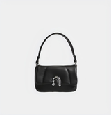 Sleek Noir Mini Shoulder Bag