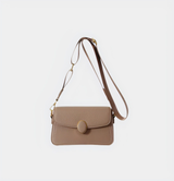 Taupe Elegance Shoulder Bag