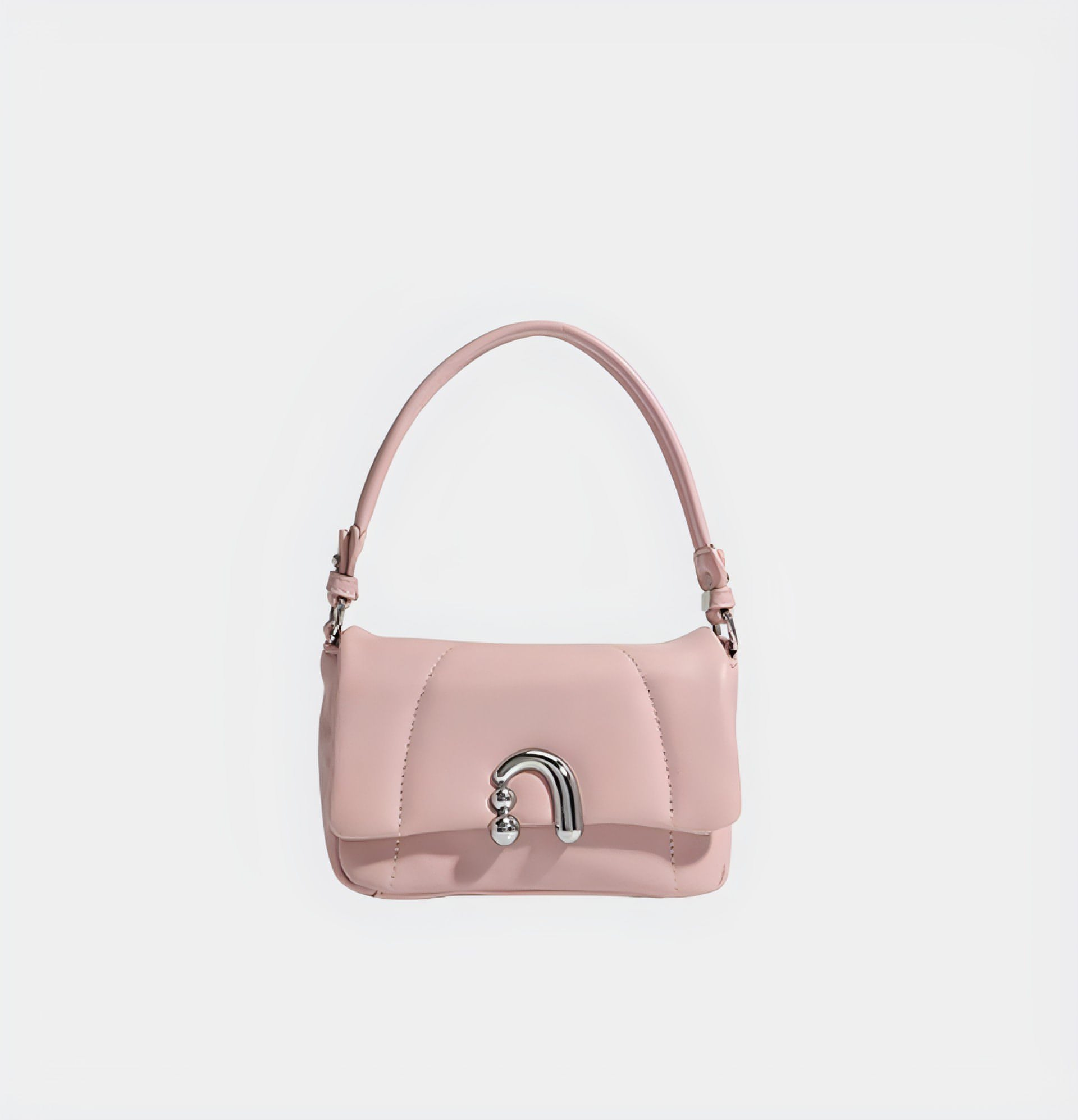 Sleek Noir Mini Shoulder Bag