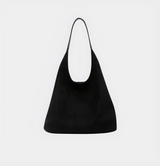 Minimalist Suede Shoulder Bag