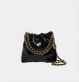 Gold Chain Laqué Shoulder Bag