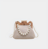 Pearl Chain Over The Shoulder Bag