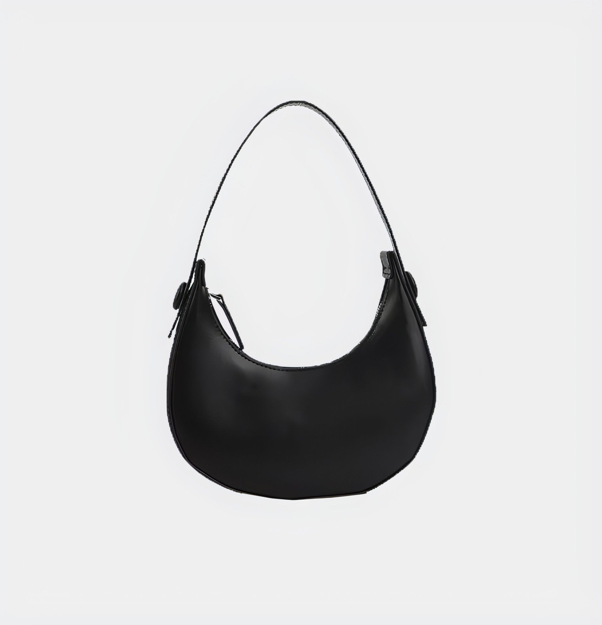 Modern Crescent Shoulder Bag