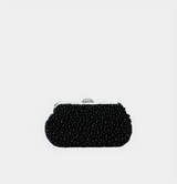 Elegant Pearl-Encrusted Clutch