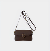 Taupe Elegance Shoulder Bag