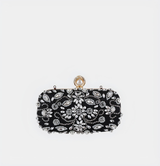 Embellished Floral Evening Clutch