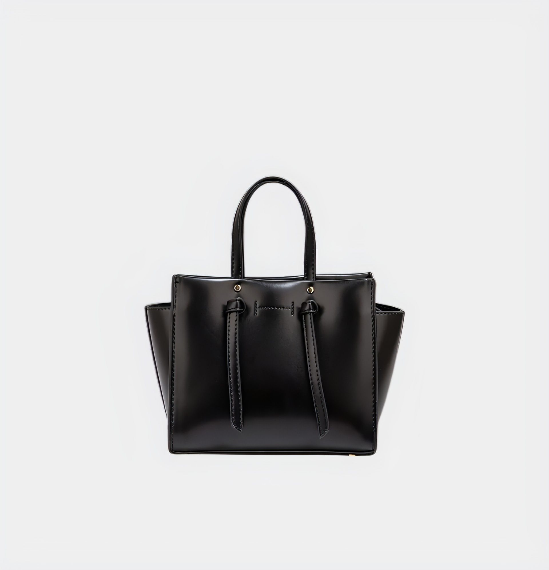 Sleek Modern Tote Bag with Crossbody Strap