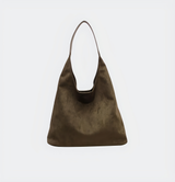 Minimalist Suede Shoulder Bag