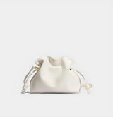 Soft Cowhide Drawstring Shoulder Bag